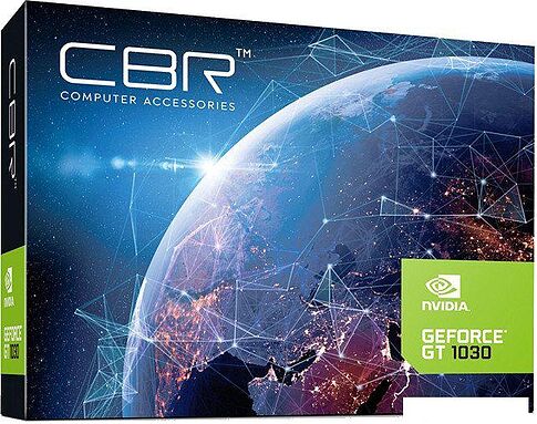Видеокарта CBR GeForce GT 1030 2GB GDDR5 VGA-MSGT1030-2G-RTL