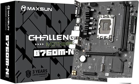 Материнская плата Maxsun Challenger B760M-N D5