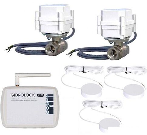 Набор защиты от протечек Gidrolock Квартира 1 Ultimate Tiemme Wi-Fi 3/4"