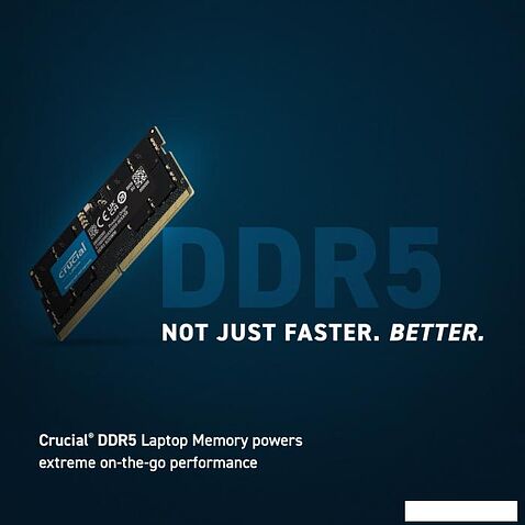 Оперативная память Crucial 32ГБ DDR5 SODIMM 5600 МГц CT32G56C46S5