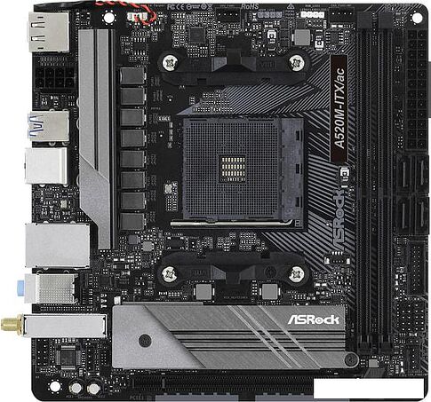 Материнская плата ASRock A520M-ITX/ac