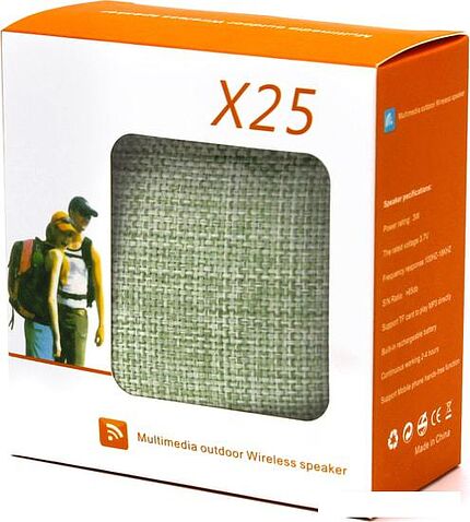 Беспроводная колонка Arka X25 Outdoor (зеленый)
