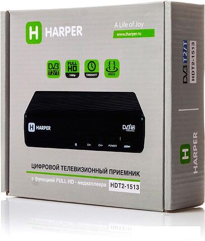 Приемник цифрового ТВ Harper HDT2-1513