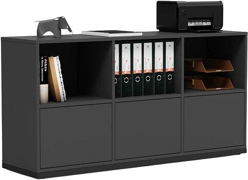 Тумба Crafto Нина 03 150x40x75 (графит)