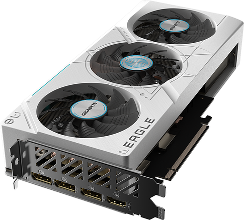 Видеокарта Gigabyte GeForce RTX 4070 Ti Super Eagle OC Ice 16G GV-N407TSEAGLEOC ICE-16GD