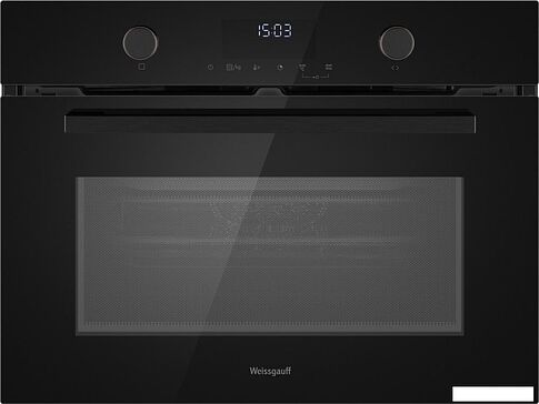 Электрический духовой шкаф Weissgauff OE 4551 DB Black Edition
