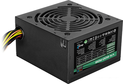 Блок питания AeroCool VX-600 RGB