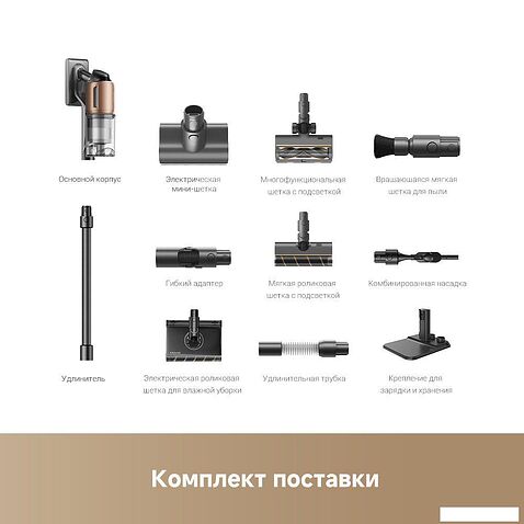 Пылесос Dreame Cordless Vacuum Cleaner Z20 Aqua Cycle (евровилка)