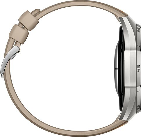 Умные часы Huawei Watch GT 6 Pro 46 мм (серебристый, с коричневым плетеным ремешком, международная версия)