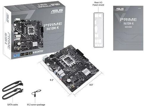 Материнская плата ASUS Prime H610M-K