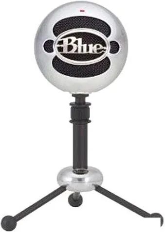 Микрофон Blue Snowball (серебристый)