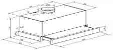 Кухонная вытяжка Weissgauff TEL 06 1M BE