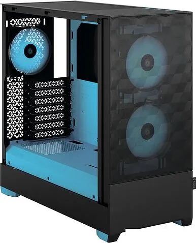 Корпус Fractal Design Pop Air RGB Cyan Core TG Clear Tint FD-C-POR1A-02