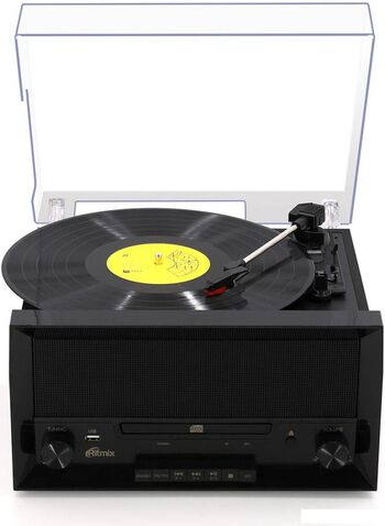 Многофункциональный аудиоцентр Ritmix LP-400B (черный)