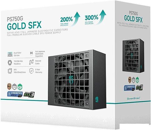 Блок питания GamerStorm PS750G