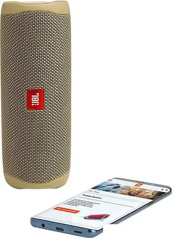 Беспроводная колонка JBL Flip 5 (песочный)