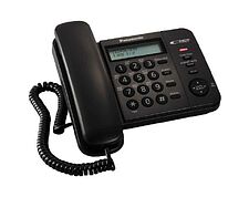 Проводной телефон Panasonic KX-TS2358RUK (черный)
