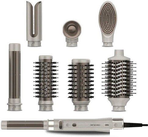 Мультистайлер Cecotec CeramicCare 8 в 1 AirGlam Gyro Champagne 112528