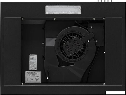 Кухонная вытяжка Krona Jillian 600 black PB (черный)