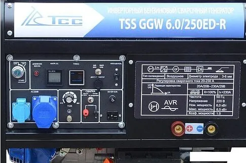 Бензиновый генератор ТСС GGW 6.0/250ED-R