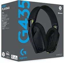 Наушники Logitech G435 Lightspeed (черный/неоновый желтый) Наушники Logitech G435 Lightspeed (черный/неоновый желтый)