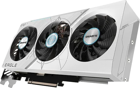 Видеокарта Gigabyte GeForce RTX 4070 Ti Super Eagle OC Ice 16G GV-N407TSEAGLEOC ICE-16GD