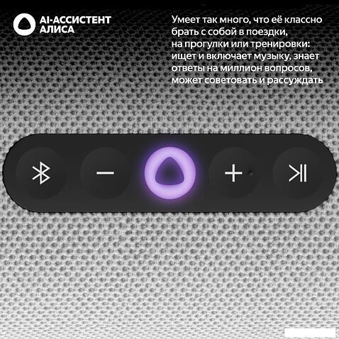 Умная колонка Яндекс Станция Стрит (серый)