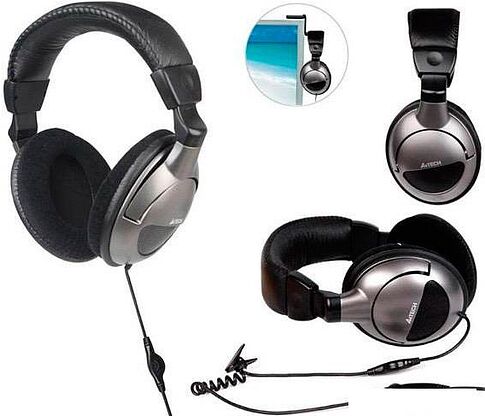 Наушники с микрофоном A4Tech HS-800