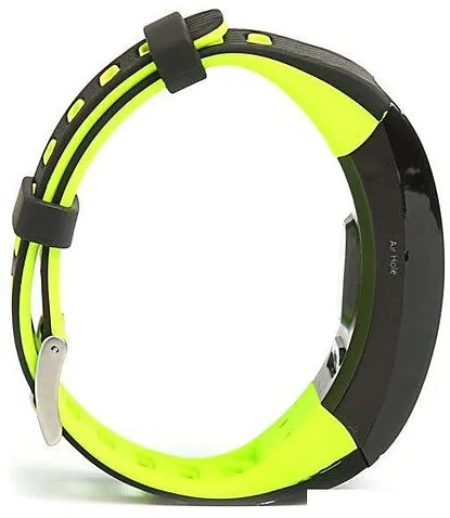 Фитнес-браслет Qumann QSB X (черный/зеленый)