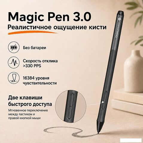 Графический планшет Digidraw Turing Basic S T410