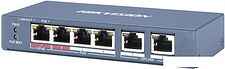 Коммутатор Hikvision DS-3E0106P-E/M