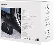 Автомобильный компрессор Baseus Mega EnergyPump Series Dual Cylinder Wireless Inflator Автомобильный компрессор Baseus Mega EnergyPump Series Dual Cylinder Wireless Inflator