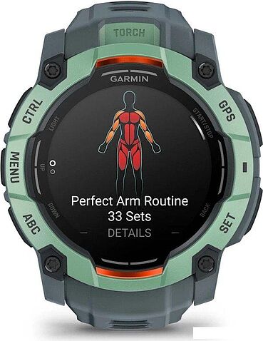 Умные часы Garmin Instinct 3 50 мм (зеленый)
