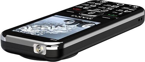 Кнопочный телефон Maxvi P18i (черный)