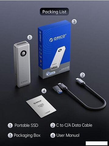 Внешний накопитель Orico R3700 1TB