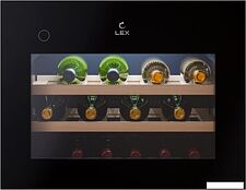 Винный шкаф LEX LWD6028BL PP