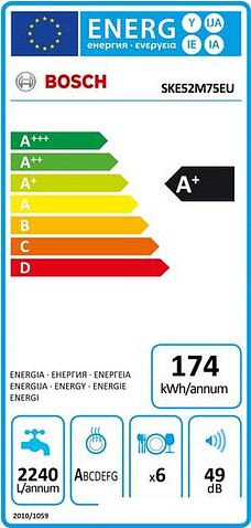 Посудомоечная машина Bosch SKE52M75EU