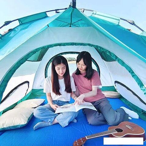 Треккинговая палатка Hydsto Multi-scene Quick Open Tent (зеленый)