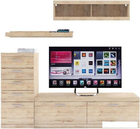 Комод Anrex Oskar 5S/50 (дуб санремо)