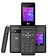 Кнопочный телефон BQ BQ-2412 Shell Duo (черный)