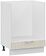 Шкаф напольный Трия Кимберли 1Н6Б (белый/крем)