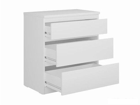 Комод Mio Tesoro Кастор 3 ящика 2.03.02.060.1 (белый)