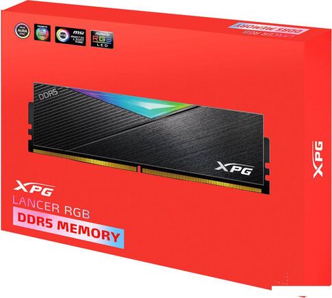 Оперативная память ADATA XPG Lancer RGB 2x48ГБ DDR5 6000МГц AX5U6000C3048G-DCLARBK