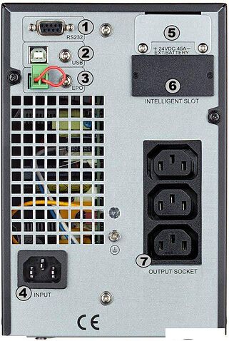 Источник бесперебойного питания Kiper Power Online ONE 1K Gen2 IEC (1000VA/1000W)