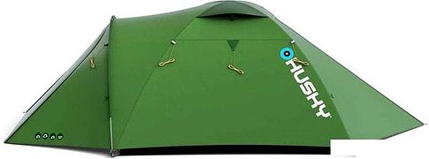 Треккинговая палатка Husky Baron 4 (зеленый)