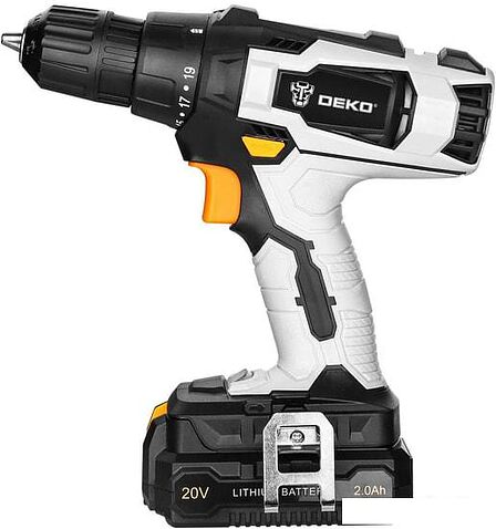 Дрель-шуруповерт Deko DKCD20 Set 2 063-4204 (с 2-мя АКБ)