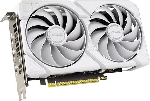 Видеокарта ASUS Dual Radeon RX 9060 XT 16GB GDDR6 White Edition DUAL-RX9060XT-16G-WHITE