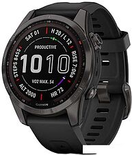 Умные часы Garmin Fenix 7S Sapphire Solar 42 мм (серый карбон/черный) Умные часы Garmin Fenix 7S Sapphire Solar 42 мм (серый карбон/черный)