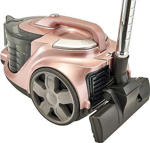 Пылесос Delta DL-0853 (бежево-розовый)