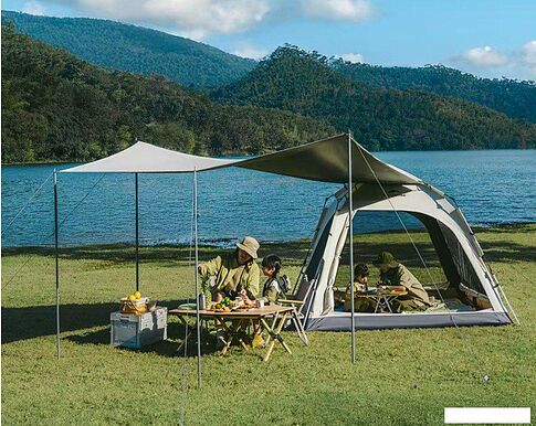 Кемпинговая палатка Naturehike Ango CNK2550WS010-VG4 (серый)